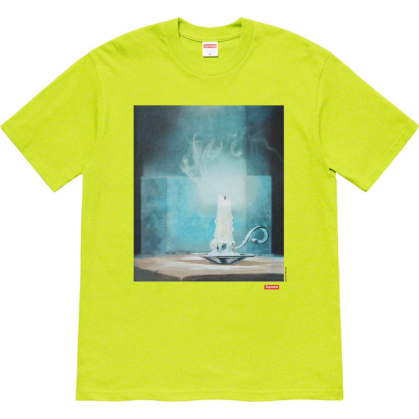 SUPREME FUCK TEE BRIGHT GREEN