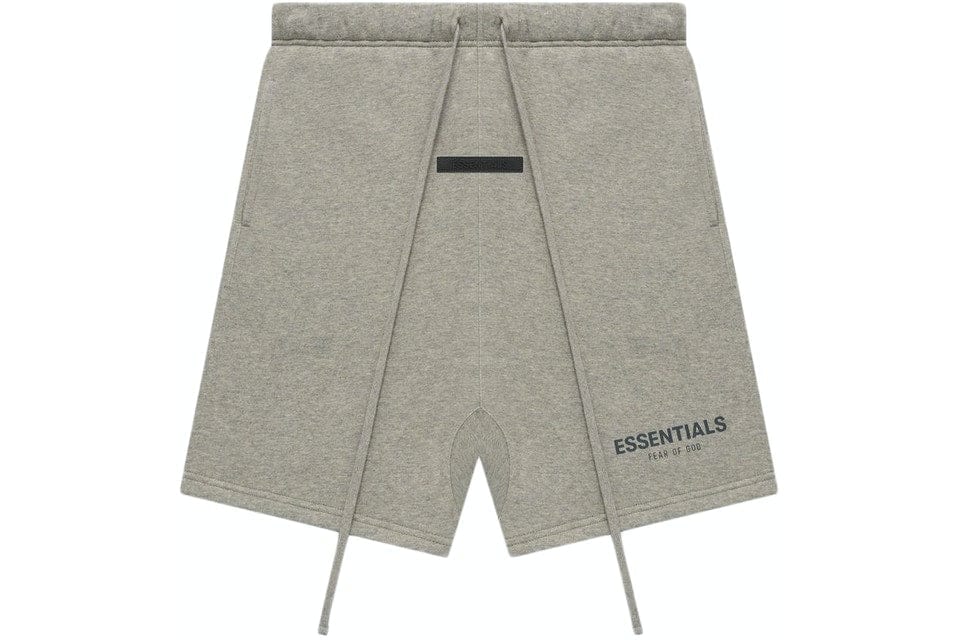 ESSENTIALS FOG CORE COLLECTION SWEATSHORTS DARK HEATHER OATMEAL