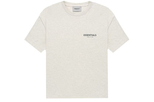 ESSENTIALS FOG CORE COLLECTION T-SHIRT LIGHT HEATHER OATMEAL