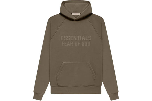 ESSENTIALS FOG HOODIE WOOD