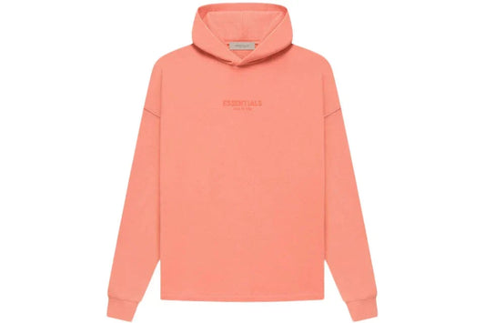 ESSENTIALS FOG RELAXED HOODIE CORAL