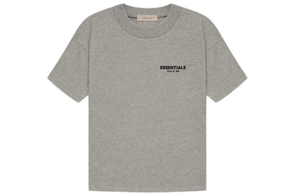 ESSENTIALS FOG T-SHIRT DARK HEATHER OATMEAL SS22