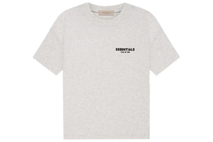 ESSENTIALS FOG T-SHIRT LIGHT HEATHER OATMEAL SS22