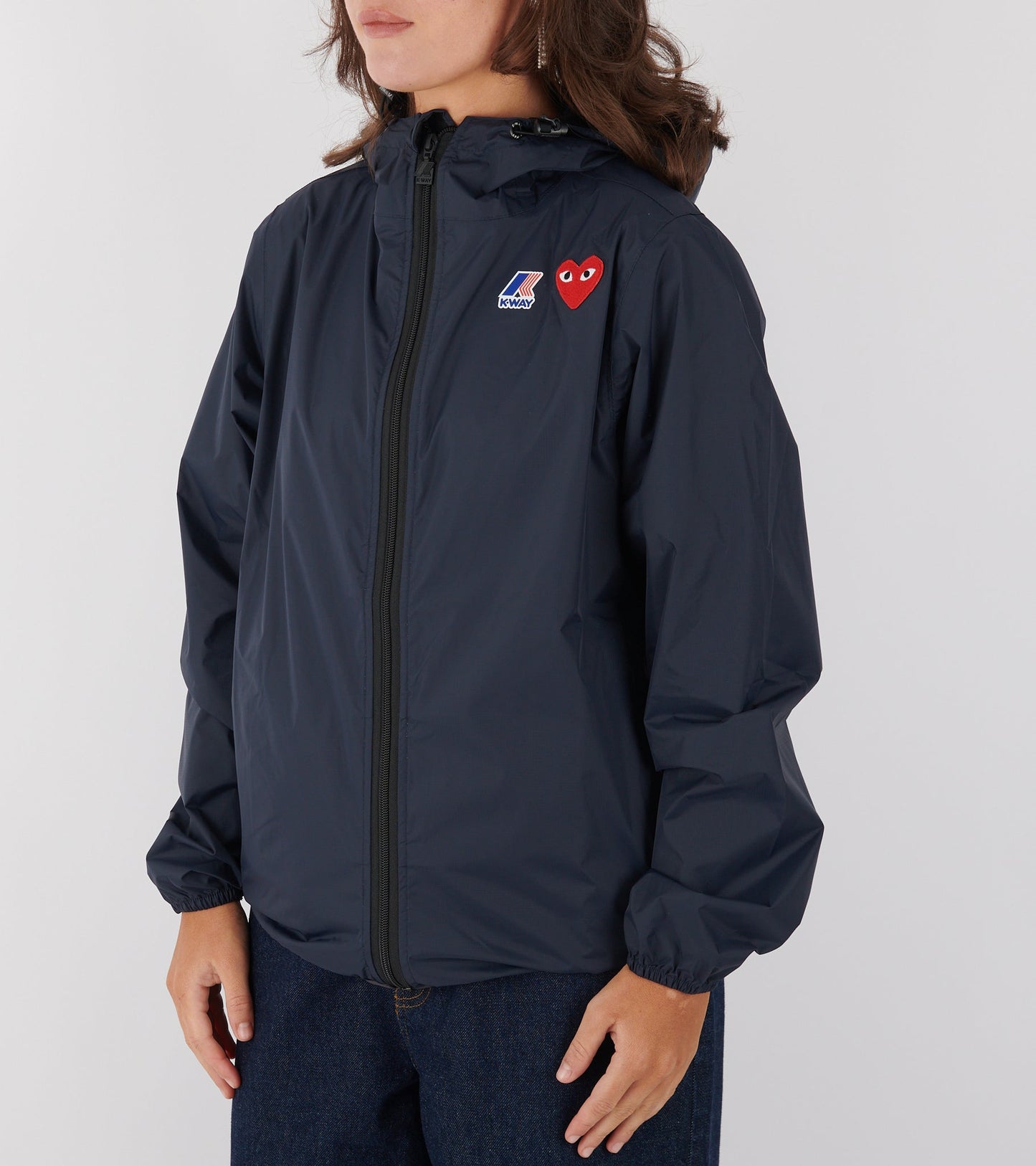 K-WAY Packable Jacket Navy