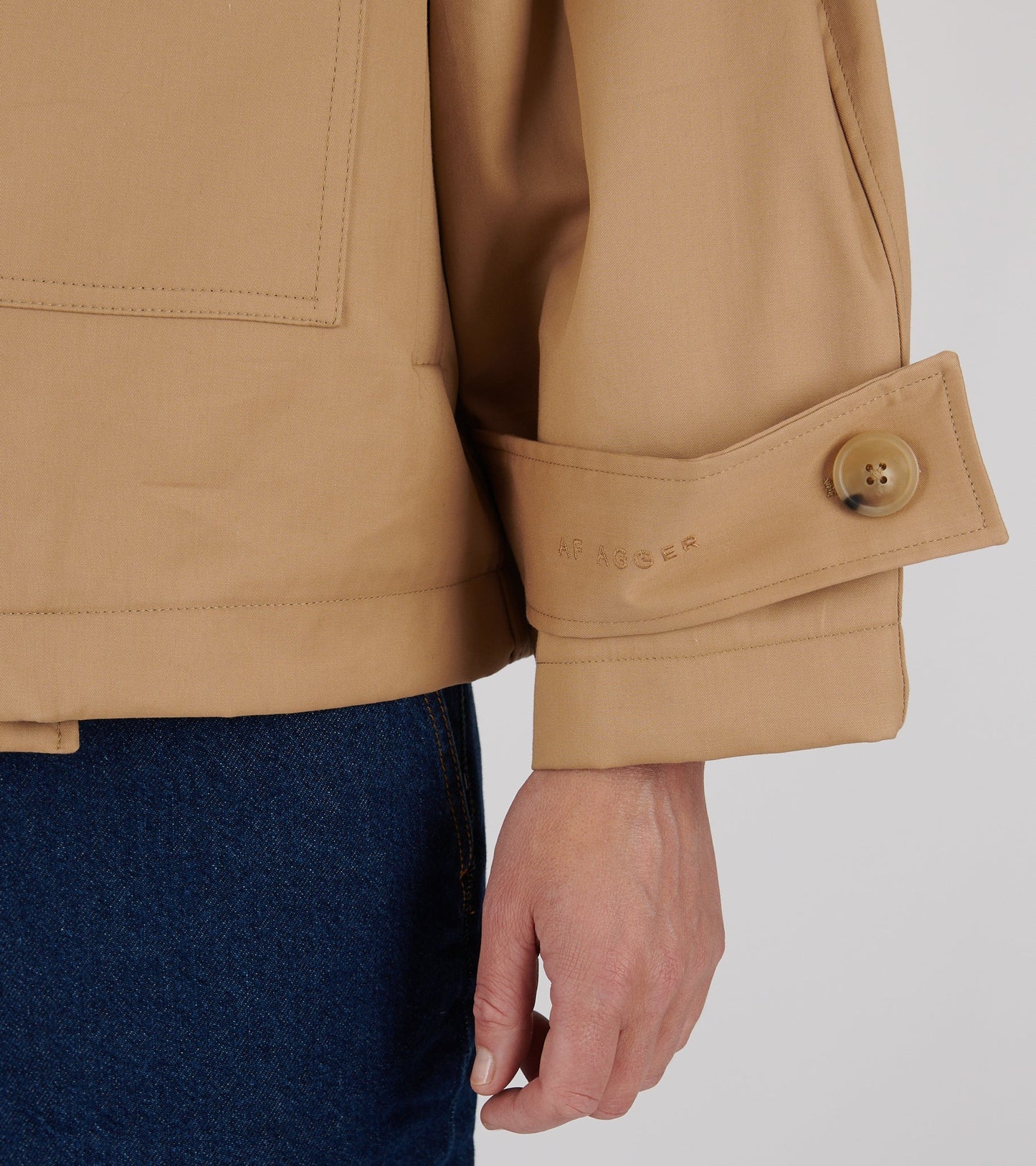 Water Resistant Jacket Beige