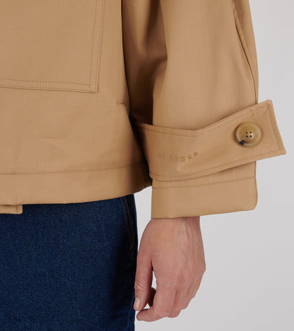 Water Resistant Jacket Beige