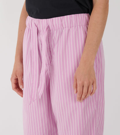 Pyjamas Pants Purple Pink Stripes