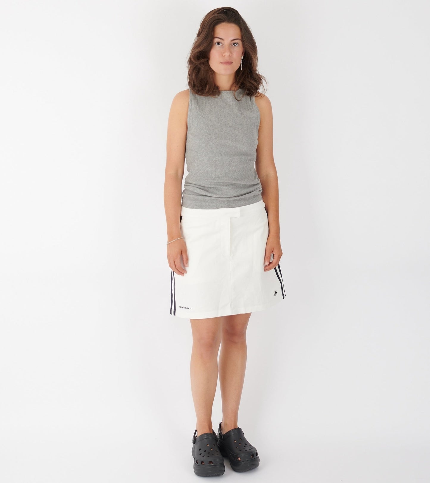 S&R Skort Core White/Night Navy