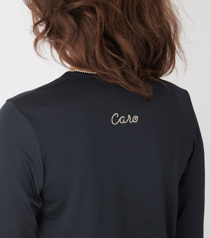 Caro Jersey Long Sleeve Black