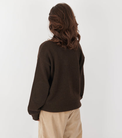 Franco Sweater Pure Dark Brown
