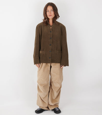 Angela Jacket Corduroy Bark