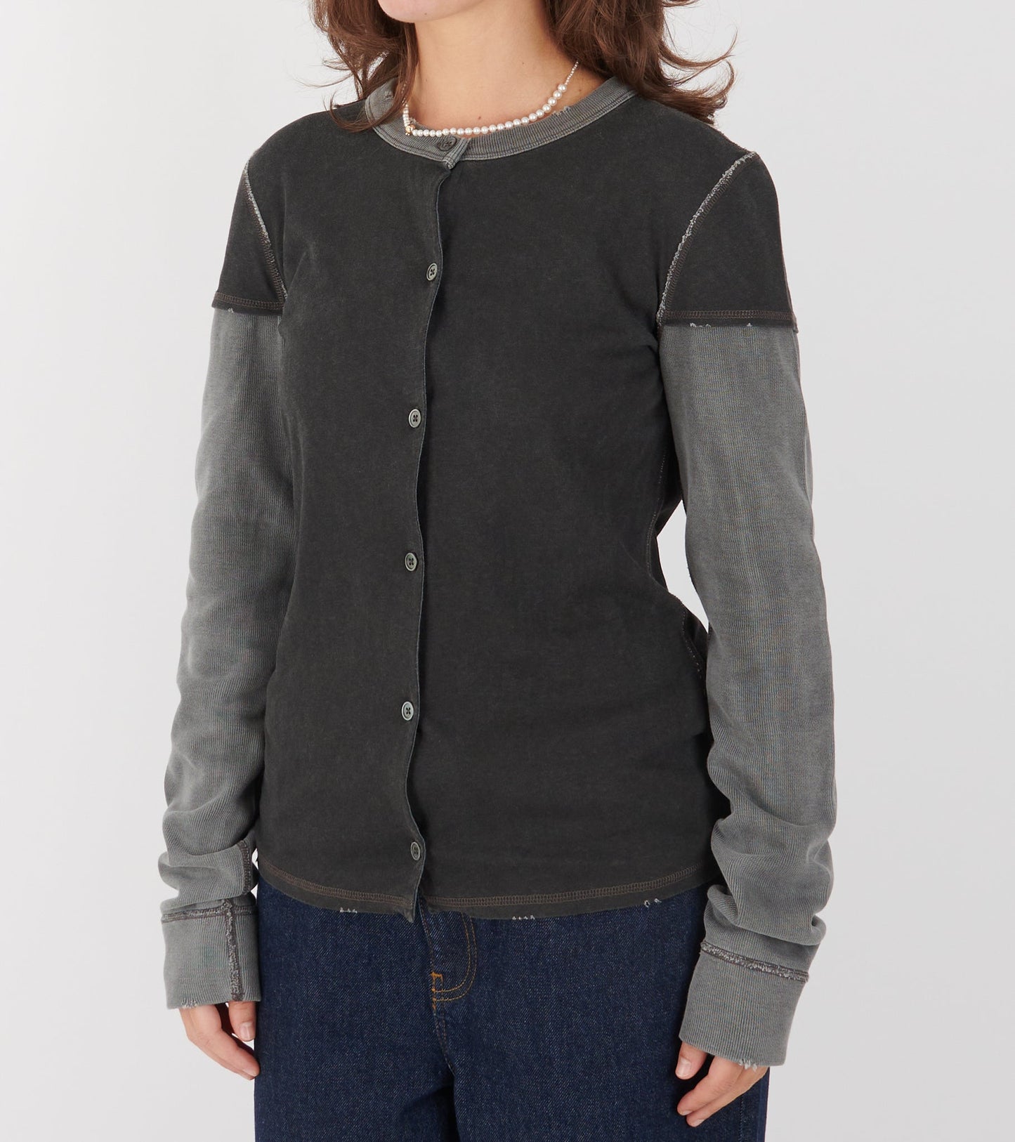 W Heat Longsleeve Black 1000 Points Print