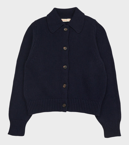 Winny Collared Jacket Navy