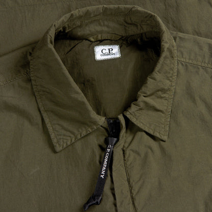 CP Company 50 FILI Garment Dyed Overshirt