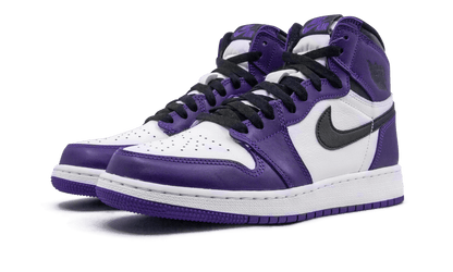 JORDAN 1 HIGH COURT PURPLE WHITE GS
