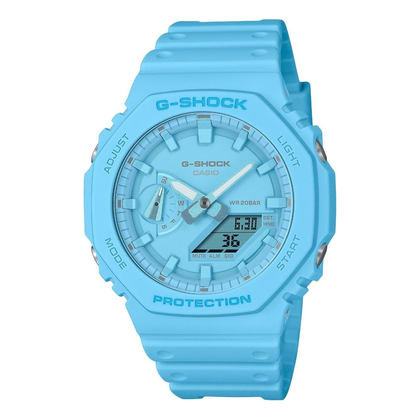 CASIO G-Shock GA-2100 Series 'Light Blue' GA-2100-2A2