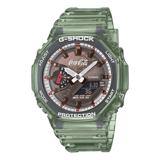 CASIO x Coca-Cola 2100-Series G-Shock 'Green' GA-2100CC-3A
