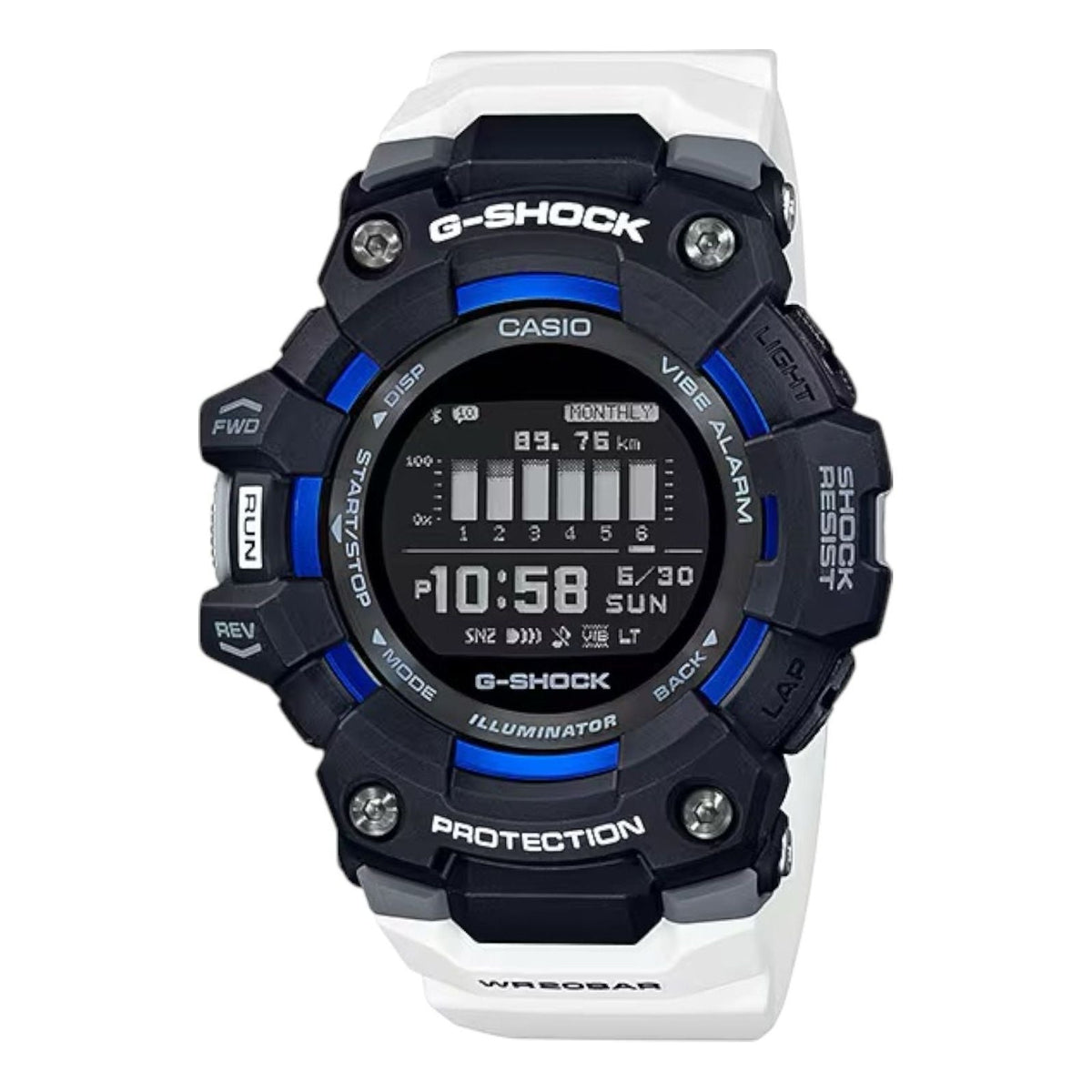 CASIO G-Shock GBD100 'Black Blue' GBD-100-1A7