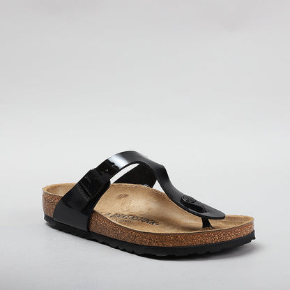 BIRKENSTOCK - GIZEH 43661 BF - BLACK PATENT