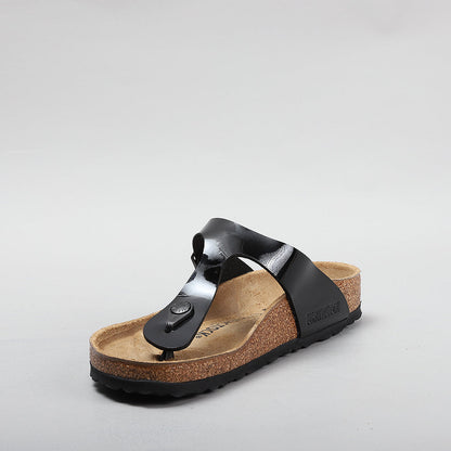 BIRKENSTOCK - GIZEH 43661 BF - BLACK PATENT