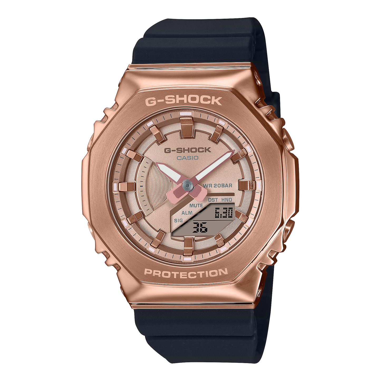 CASIO G-Shock Analog-Digital 'Black Rose' GM-S2100PG-1A4PR