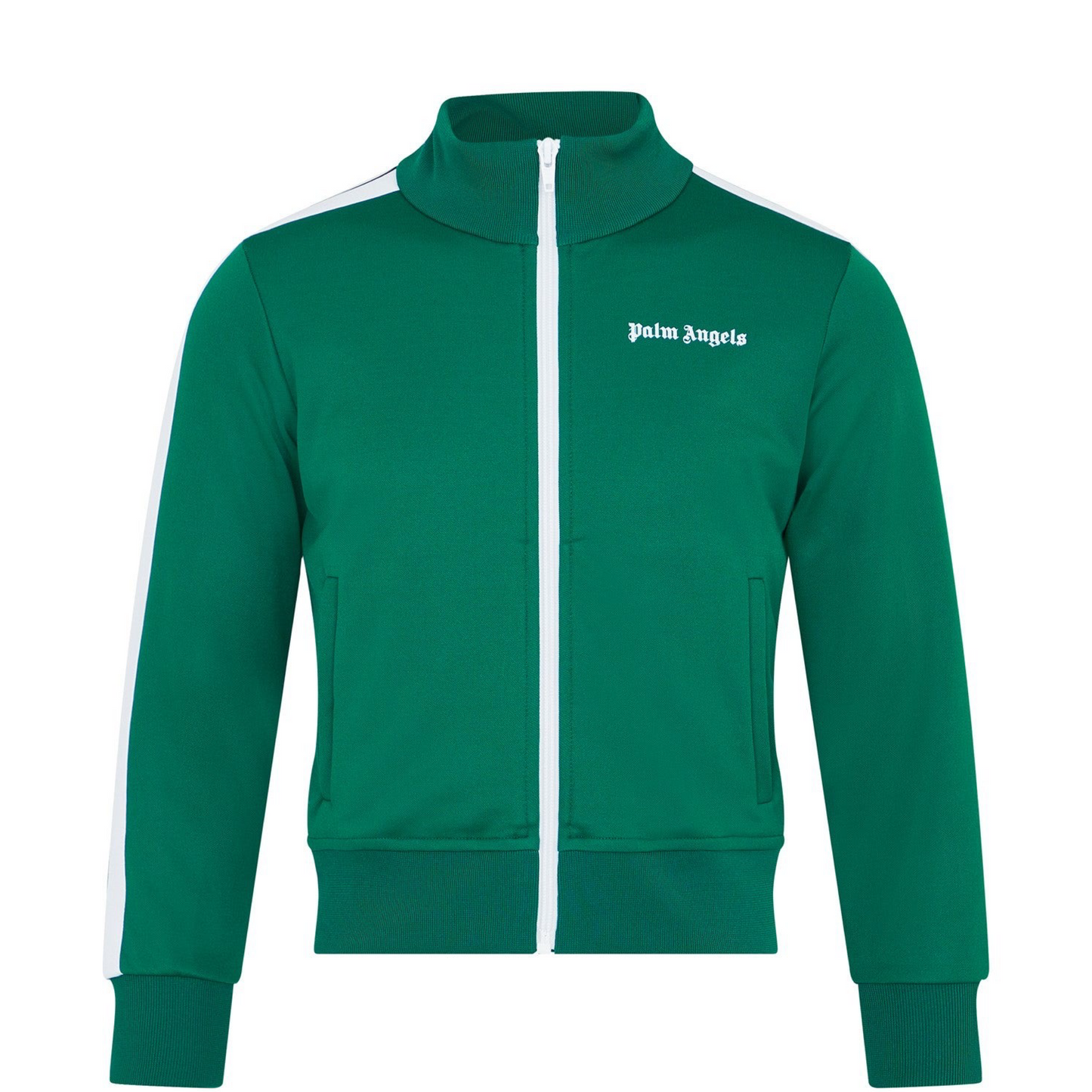 Kids Palm Angels Green Track Jacket