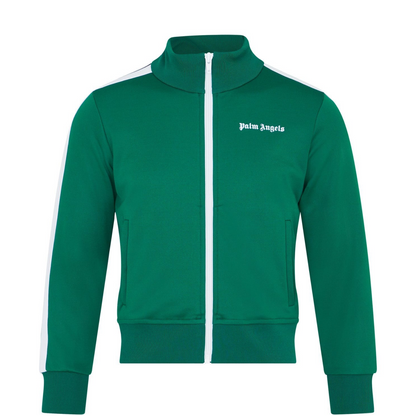 Kids Palm Angels Green Track Jacket