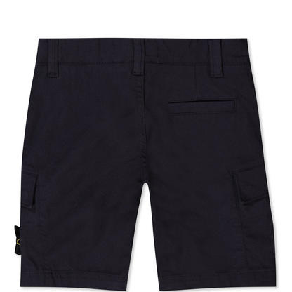 Stone Island Junior Navy Cargo Bermuda Shorts