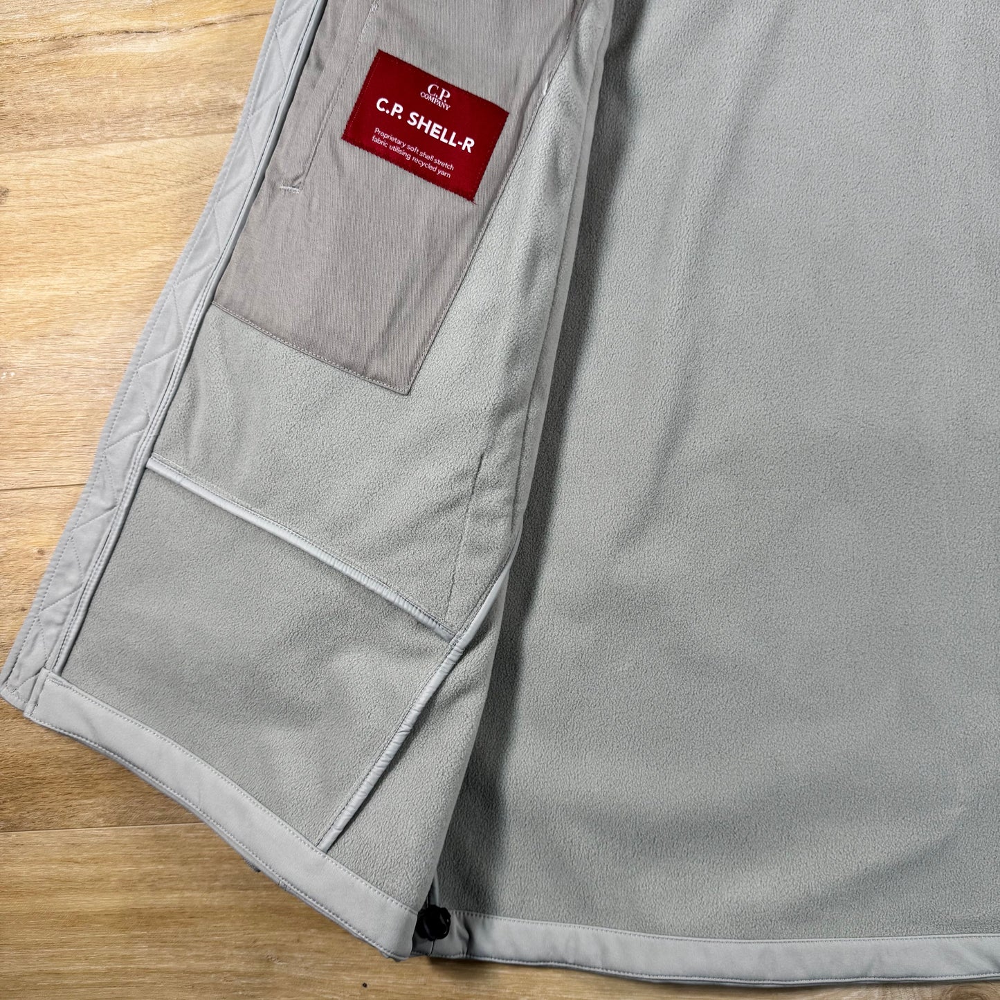C.P. Company Shell-R Goggle Jacket in London Fog - Grey