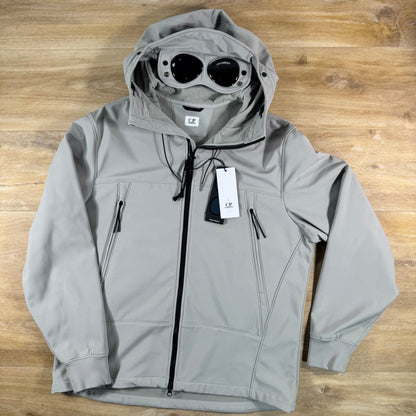 C.P. Company Shell-R Goggle Jacket in London Fog - Grey