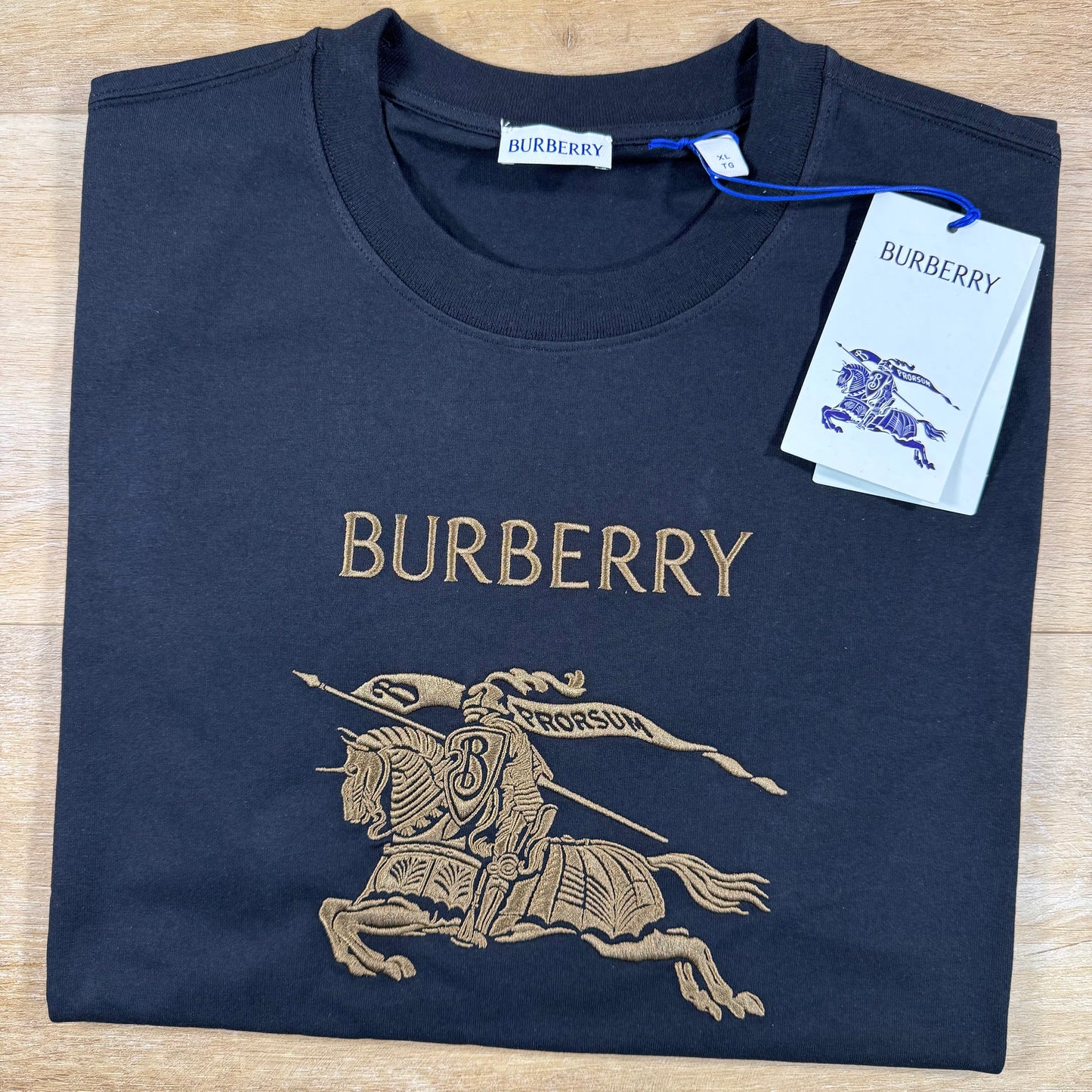 Burberry EKD Seth Knight T-Shirt in Black