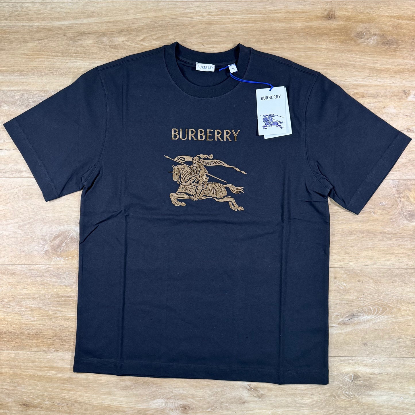 Burberry EKD Seth Knight T-Shirt in Black