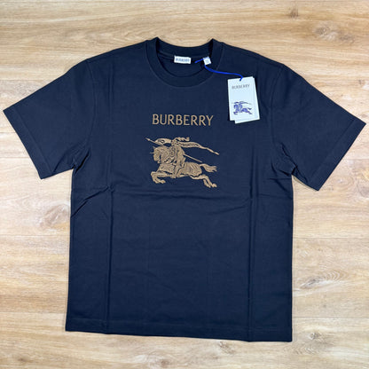 Burberry EKD Seth Knight T-Shirt in Black