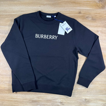 Burberry Logo Sweatshirt in Black