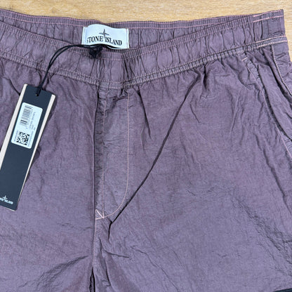 Stone Island Nylon Metal Swim Shorts in Purple Grey