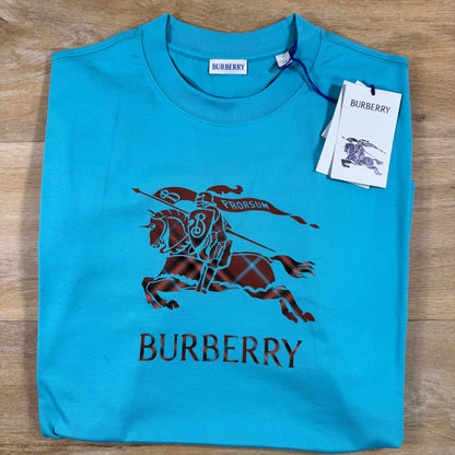 Burberry EKD Ombre T-Shirt in Atom Blue