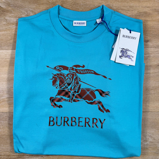 Burberry EKD Ombre T-Shirt in Atom Blue