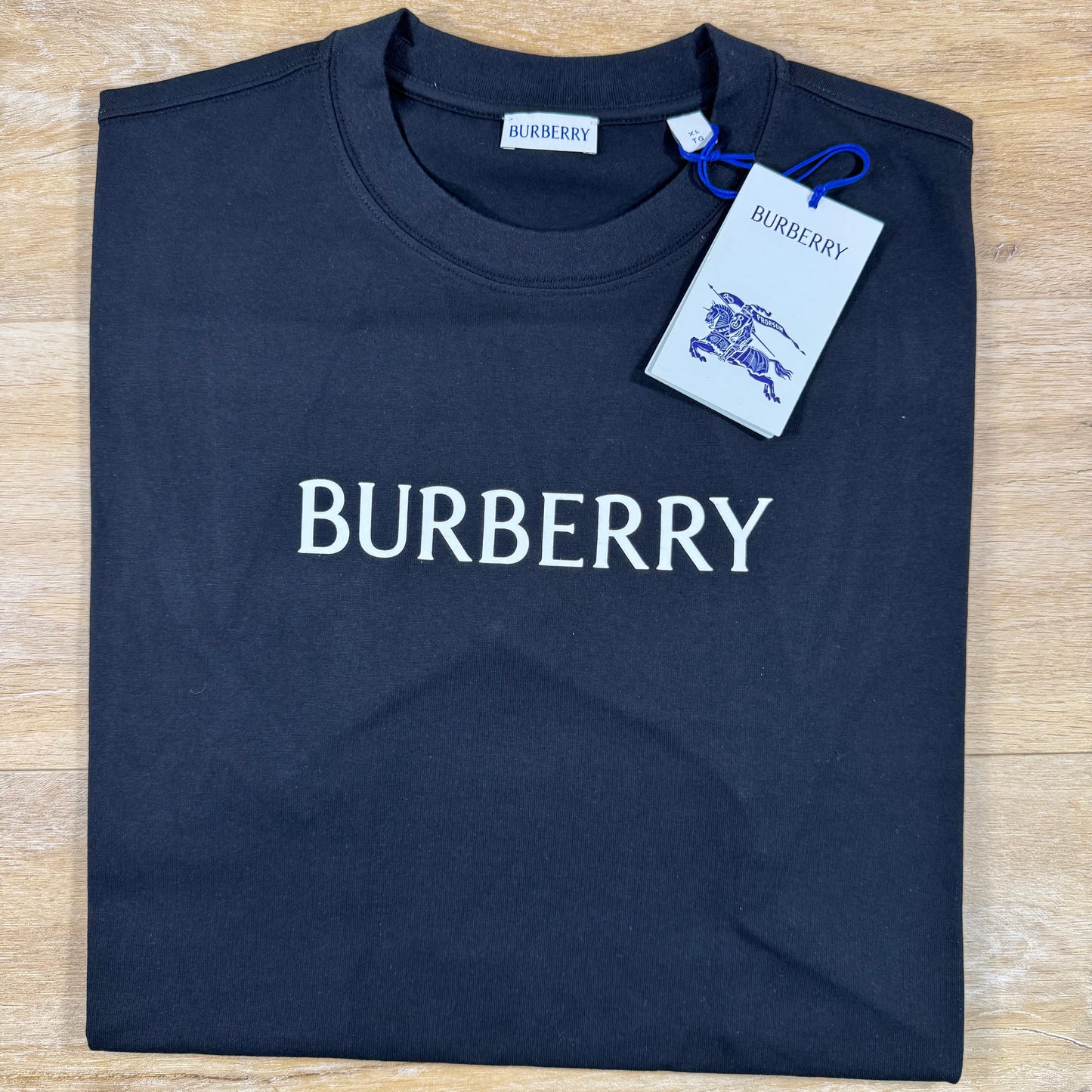 Burberry Logo T-Shirt in Black