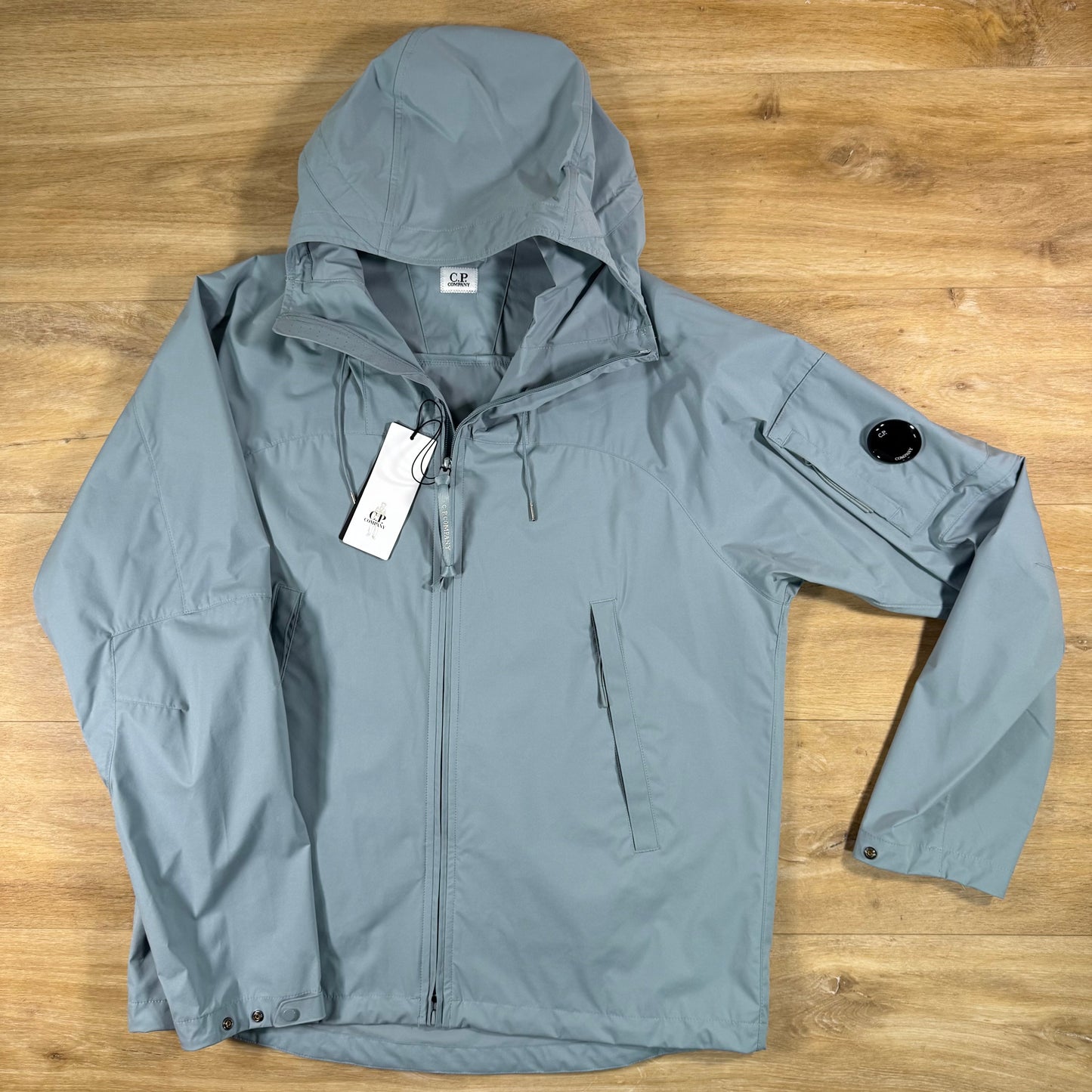 C.P. Company Pro-Tek Lens Jacket in Silver Blue