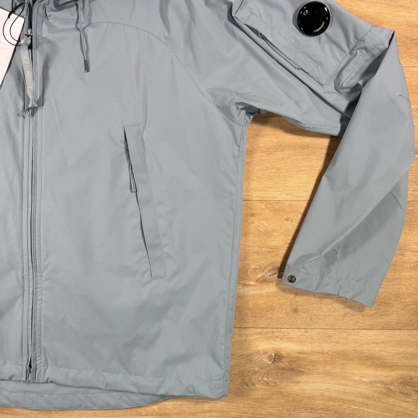 C.P. Company Pro-Tek Lens Jacket in Silver Blue