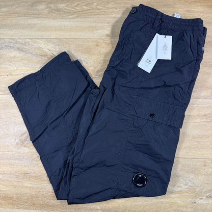 C.P. Company Chrome-R Cargo Lens Pants in Navy