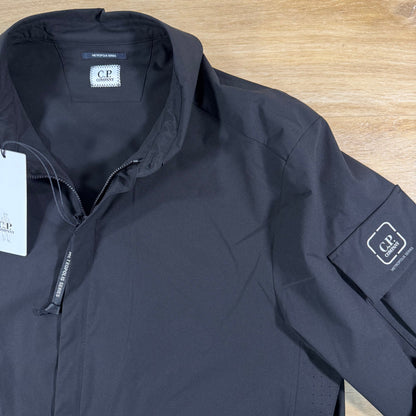 C.P. Company Metropolis Series Metro-Tek Overshirt in Black