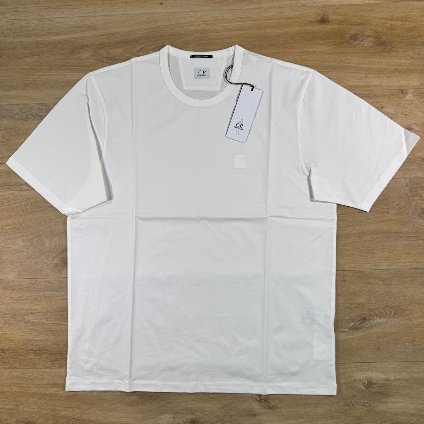 C.P. Company Metropolis Series T-Shirt in Gauze White
