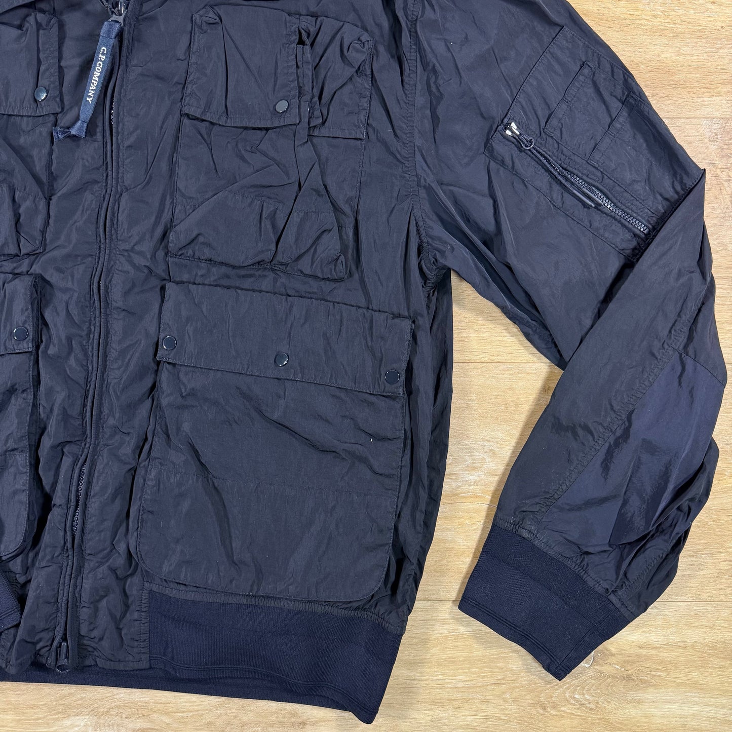 C.P. Company Chrome-R Goggle Jacket in Navy