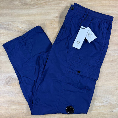 C.P. Company Chrome-R Cargo Lens Pants in Blueprint