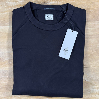 C.P. Company Metropolis Series Sleeve Pocket T-Shirt in Black