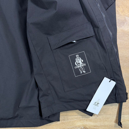 C.P. Company Metropolis Series Metro-Tek Overshirt in Black
