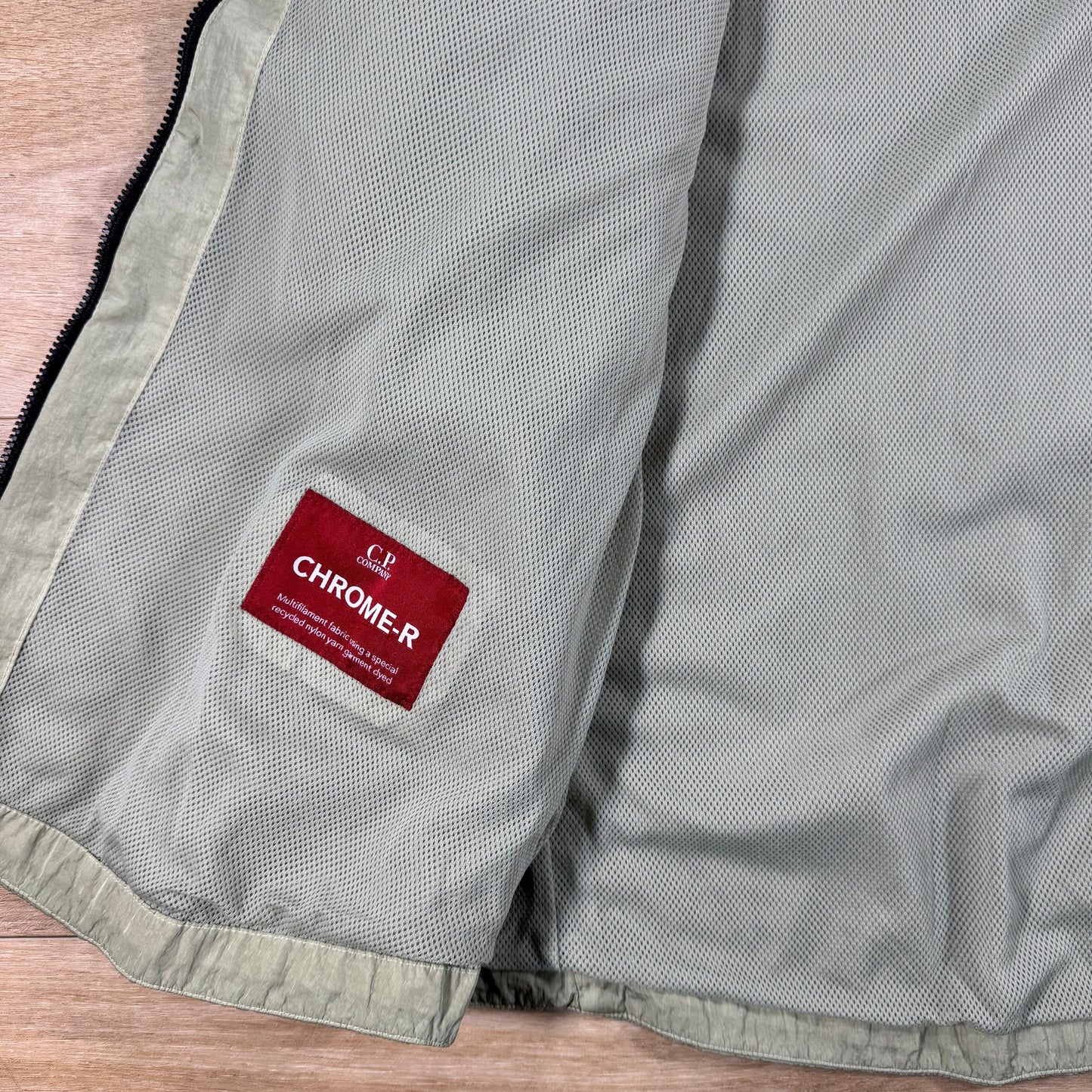 C.P. Company Chrome-R Lens Overshirt in Moss Gray - Green