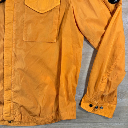 C.P. Company Chrome-R Lens Overshirt in Desert Sun - Orange