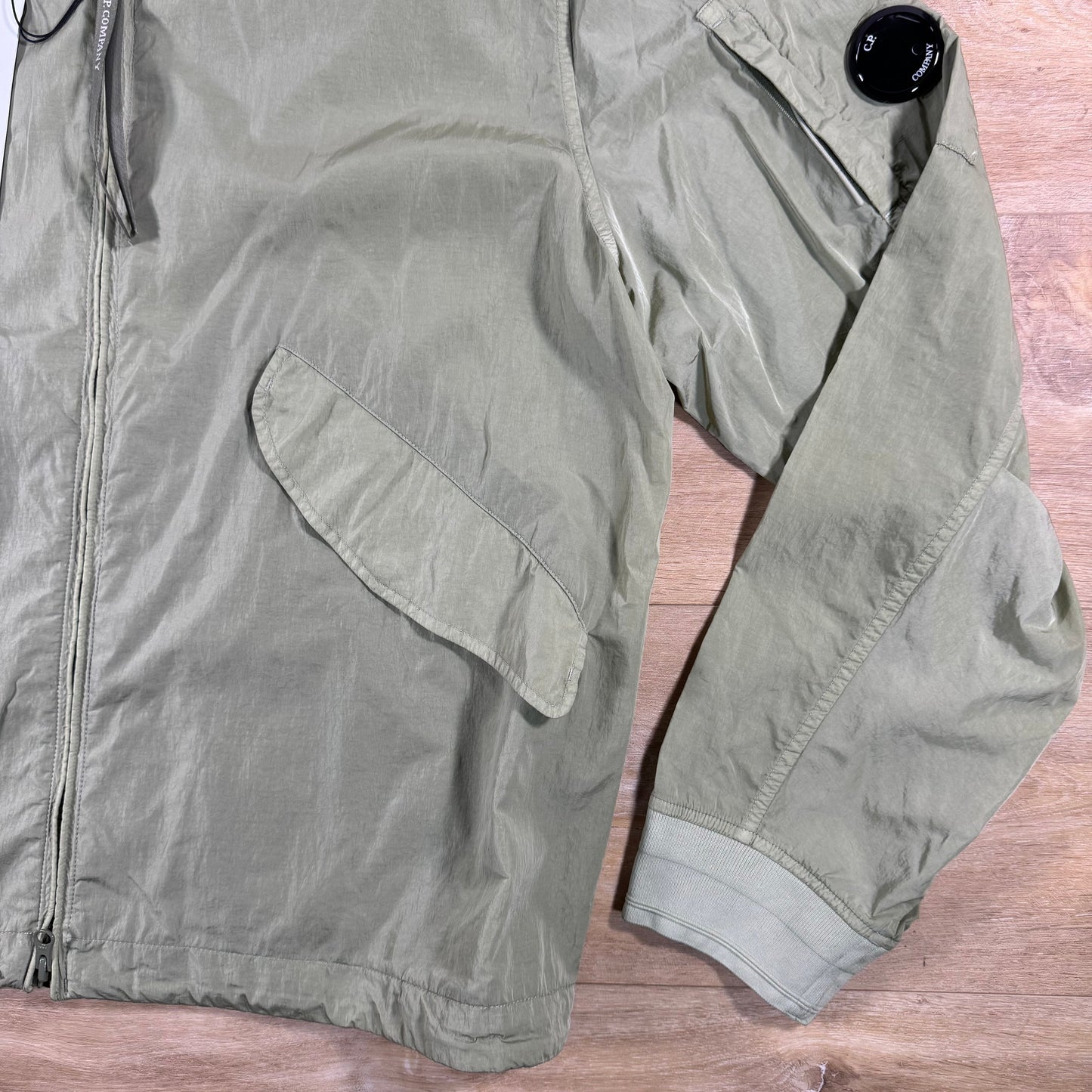 C.P. Company Chrome-R Lens Jacket in Moss Gray - Green